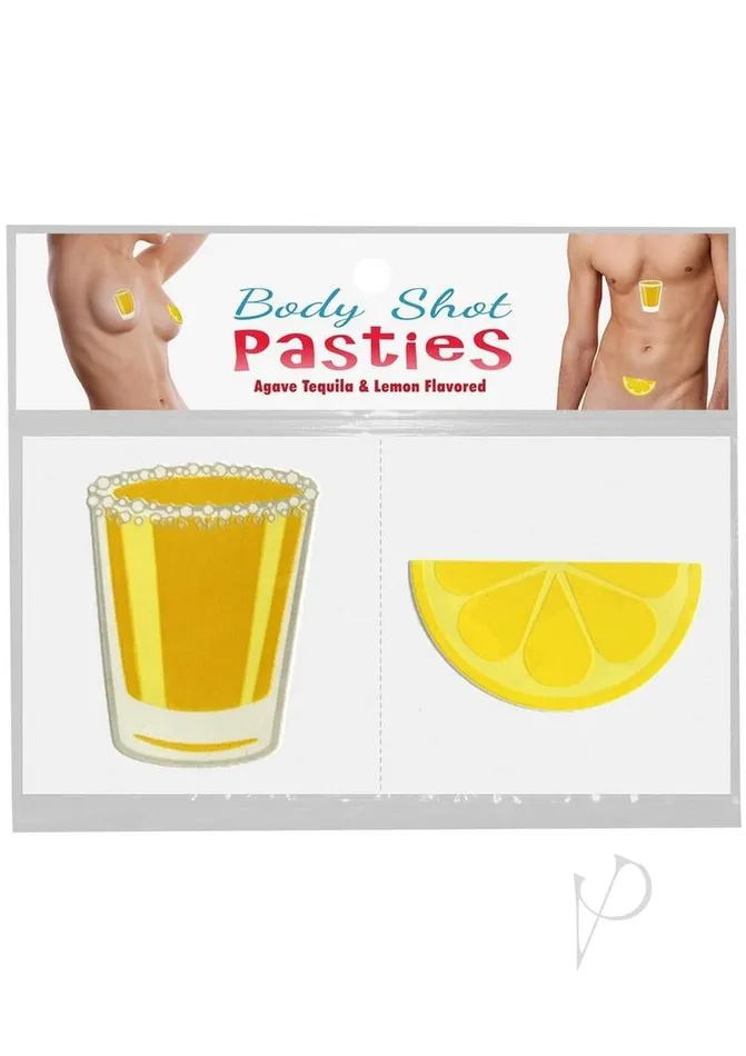 Kheper Games Anal Body Shot Pasties GoldWhite