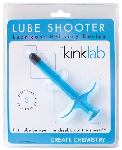 Kinklab Vibrators KinkLab Lube Shooter Blue