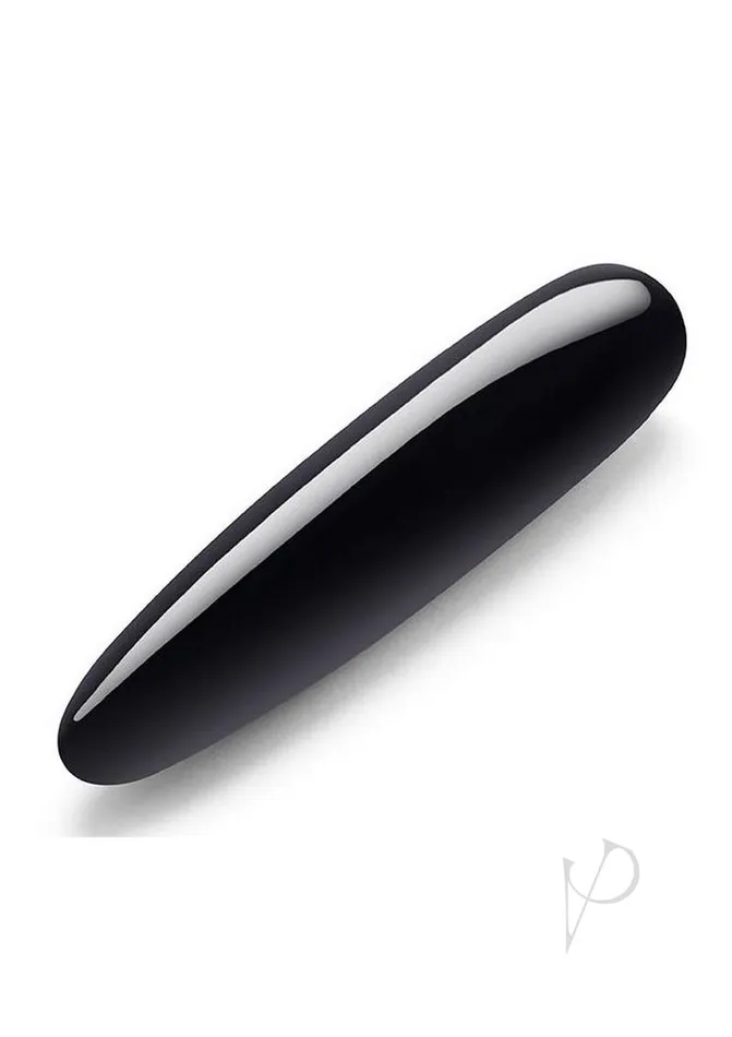 Le Wand Female Sex Toys Le Wand Crystal Slim Wand with Silicone Ring Black Obsidian Le Wand Female Sex Toys Le Wand Crystal Slim Wand with Silicone Ring Black Obsidian