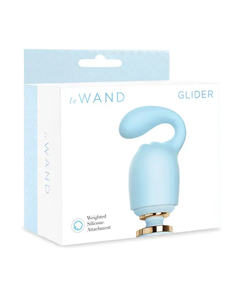 Le Wand Female Sex Toys Le Wand Glider Weighted Silicone Attachment Blue Le Wand Female Sex Toys Le Wand Glider Weighted Silicone Attachment Blue
