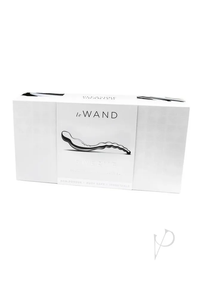 Le Wand Swerve Dual End Probe Stainless Steel Le Wand Dildos