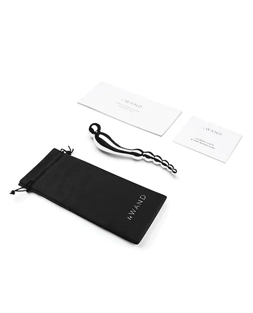 Le Wand Swerve Dual End Probe Stainless Steel Le Wand Dildos Le Wand Swerve Dual End Probe Stainless Steel Le Wand Dildos