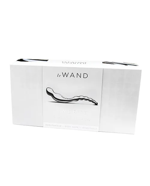 Le Wand Swerve Dual End Probe Stainless Steel Le Wand Dildos Le Wand Swerve Dual End Probe Stainless Steel Le Wand Dildos