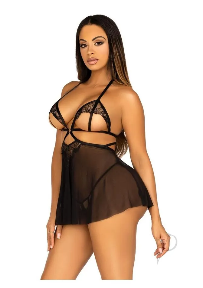 Leg Avenue Open Cup Eyelash Lace and Mesh Babydoll with Heart Ring Accent and Matching Panty Large Black Leg Avenue Male Sex Toys Leg Avenue Open Cup Eyelash Lace and Mesh Babydoll with Heart Ring Accent and Matching Panty Large Black Leg Avenue Male Sex Toys