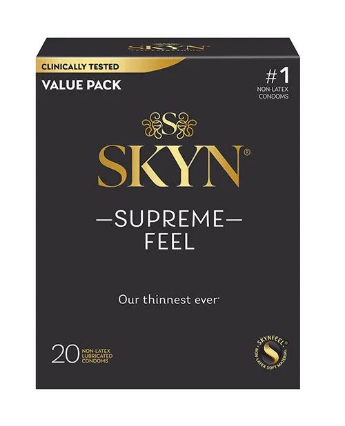 Lifestyles Lifestyles SKYN Supreme Feel Condoms Pack of 20 Male Sex Toys
