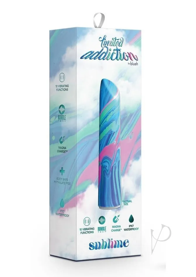 Limited Addiction Vibrators Limited Addiction Sublime Rechargeable Power Vibrator Alexandrite Limited Addiction Vibrators Limited Addiction Sublime Rechargeable Power Vibrator Alexandrite