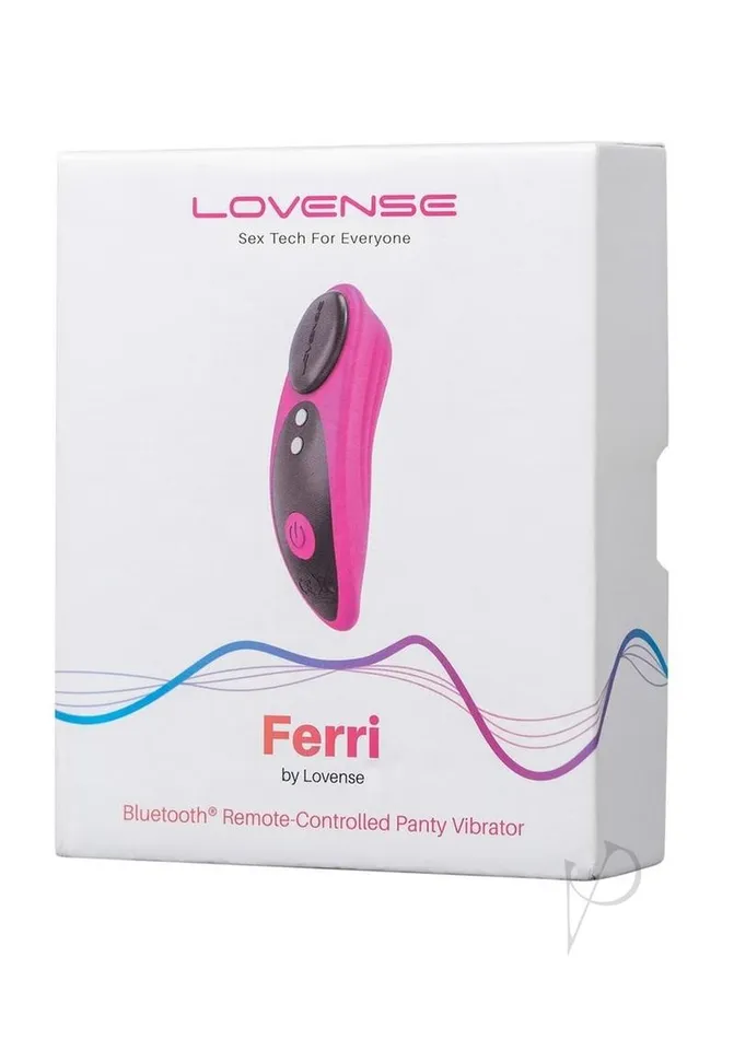 Lovense Female Sex Toys Lovense Ferri App Compatible Silicone Panty Vibrator PinkBlack Lovense Female Sex Toys Lovense Ferri App Compatible Silicone Panty Vibrator PinkBlack