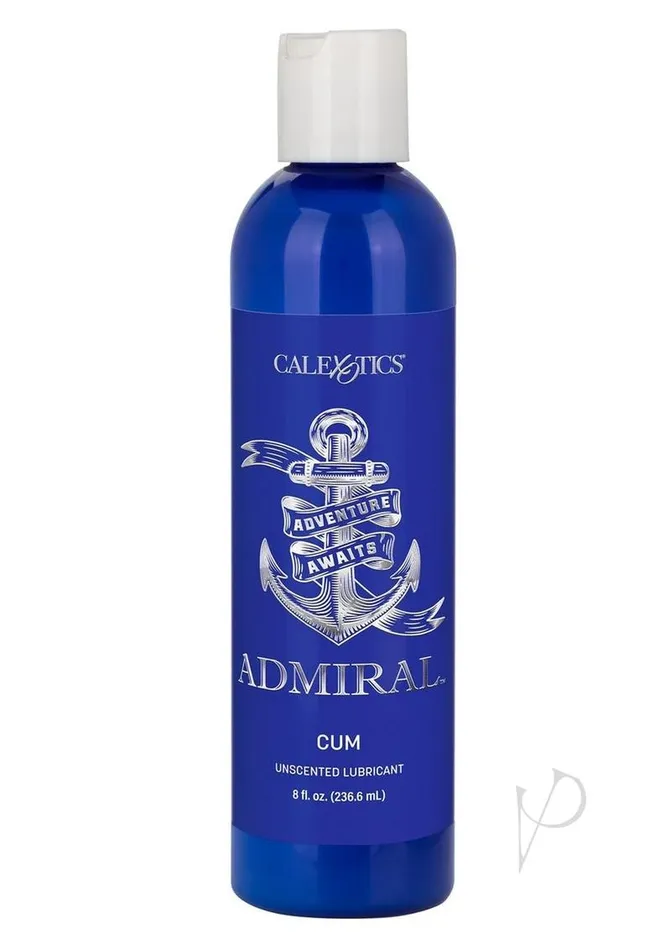 Lubricants Admiral Admiral Cum Unscented Water Based Lubricant 8oz