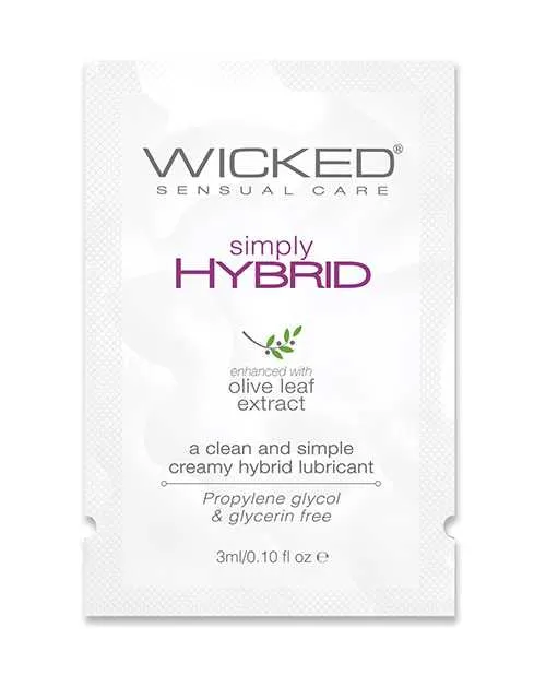Lubricants Wicked Sensual Care Wicked Sensual Care Simply Hybrid Lubricant 1 oz Lubricants Wicked Sensual Care Wicked Sensual Care Simply Hybrid Lubricant 1 oz