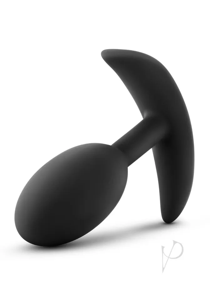 Luxe Wearable Vibra Slim Plug Silicone Butt Plug Medium Black Luxe Anal Luxe Wearable Vibra Slim Plug Silicone Butt Plug Medium Black Luxe Anal