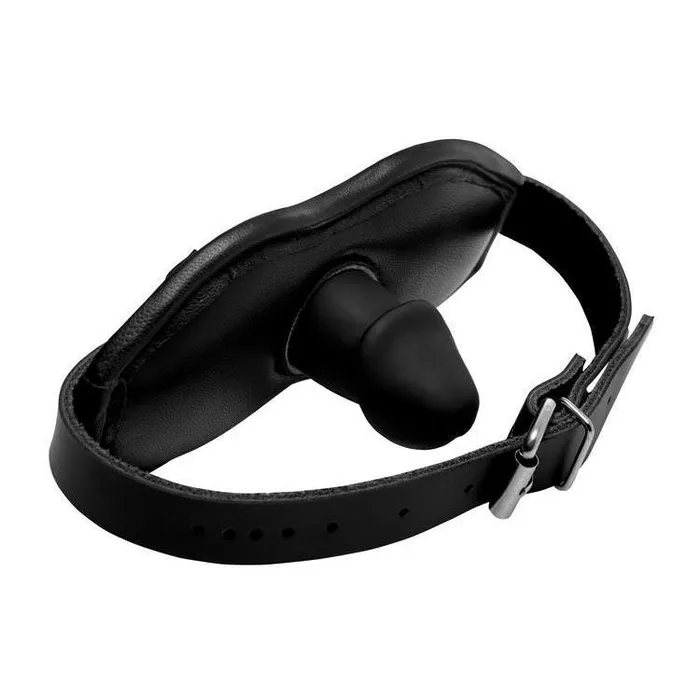 Male Sex Toys Cock Head Silicone Mouth Gag Strict