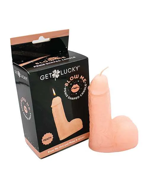 Male Sex Toys Get Lucky Get Lucky 5 Blow Me Penis Candle Peach Male Sex Toys Get Lucky Get Lucky 5 Blow Me Penis Candle Peach