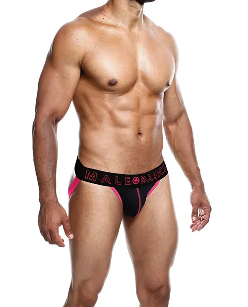 Male Sex Toys Male Basics Neon Jockstrap Coral LG Malebasics Male Sex Toys Male Basics Neon Jockstrap Coral LG Malebasics