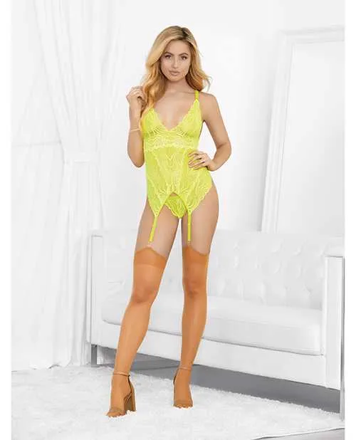 Male Sex Toys Neons Bustier wNude Hose GString Neon Lime XL Escante Male Sex Toys Neons Bustier wNude Hose GString Neon Lime XL Escante