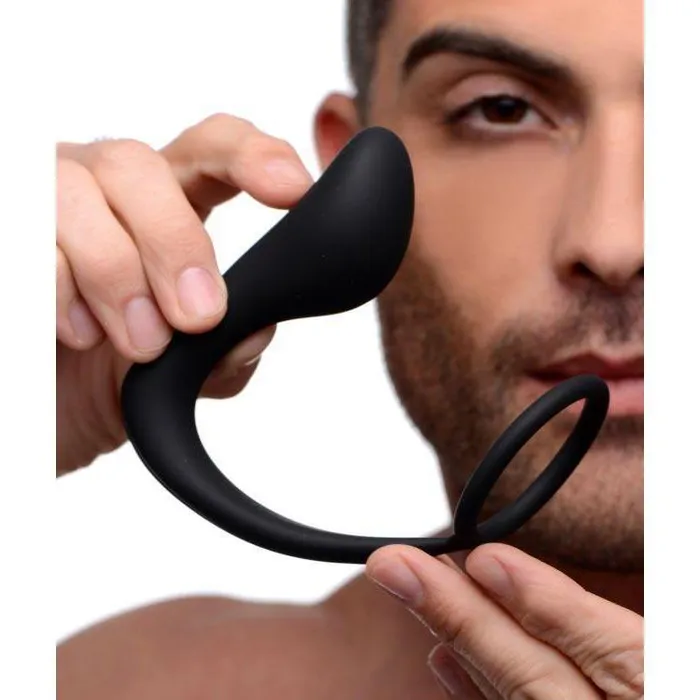 Male Sex Toys Prostatic Play Explorer II Prostate Stimulator and Cock Ring Male Sex Toys Prostatic Play Explorer II Prostate Stimulator and Cock Ring
