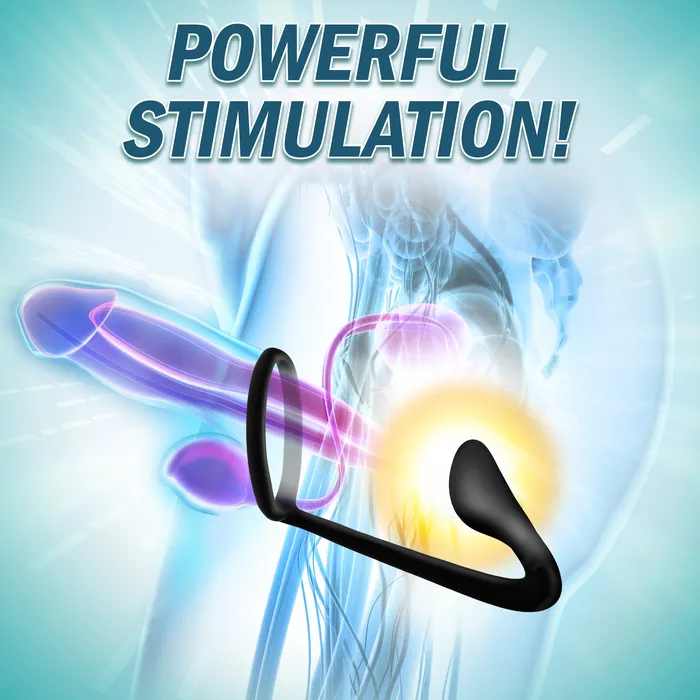 Male Sex Toys Prostatic Play Explorer II Prostate Stimulator and Cock Ring