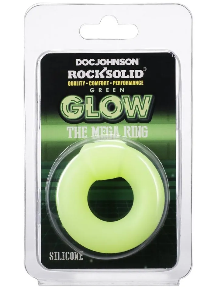 Male Sex Toys Rock Solid Rock Solid The Mega Ring Glow in the Dark Silicone Cock Ring Green Male Sex Toys Rock Solid Rock Solid The Mega Ring Glow in the Dark Silicone Cock Ring Green