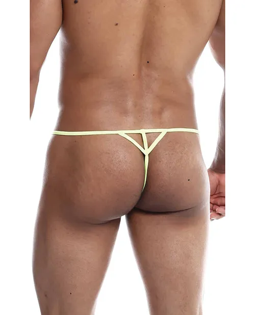 Malebasics Male Sex Toys Male Basics Sinful Hipster Wow T Thong GString Yellow Print SM Malebasics Male Sex Toys Male Basics Sinful Hipster Wow T Thong GString Yellow Print SM