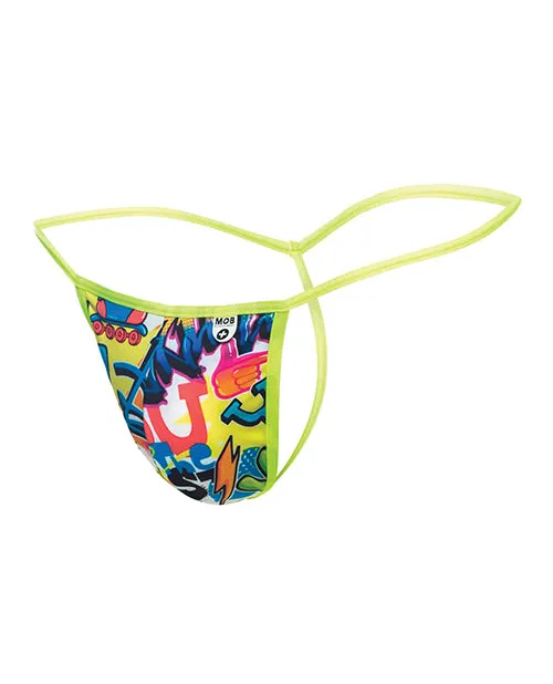 Malebasics Male Sex Toys Male Basics Sinful Hipster Wow T Thong GString Yellow Print SM Malebasics Male Sex Toys Male Basics Sinful Hipster Wow T Thong GString Yellow Print SM