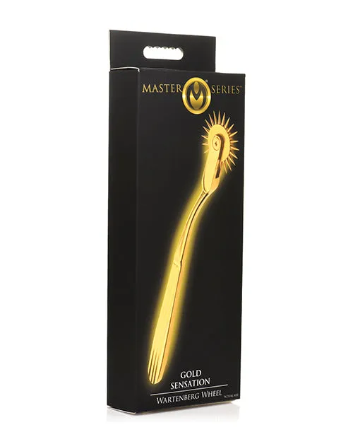 Master Series Gold Sensation Wartenberg Wheel Master Series Anal