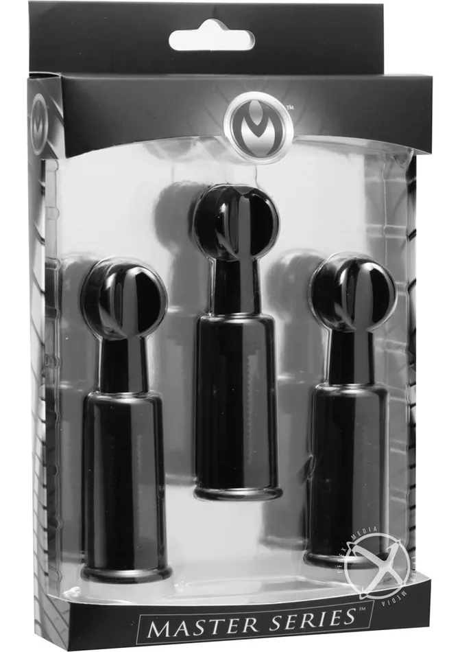 Master Series Master Series Fusion Triple Suckers Black Anal