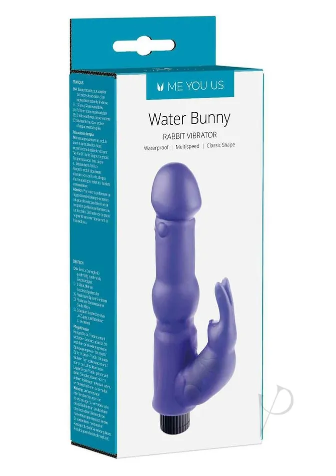 ME YOU US Water Bunny Rabbit Vibrator Purple Me You Us Vibrators