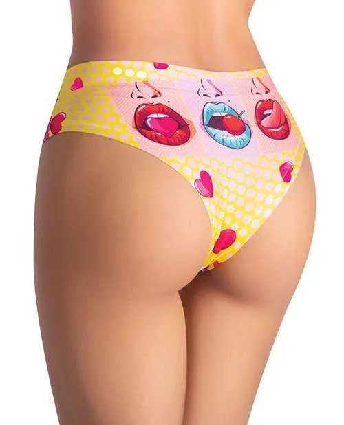 Mememe Male Sex Toys Mememe Comics Hot Girl Printed Slip XL