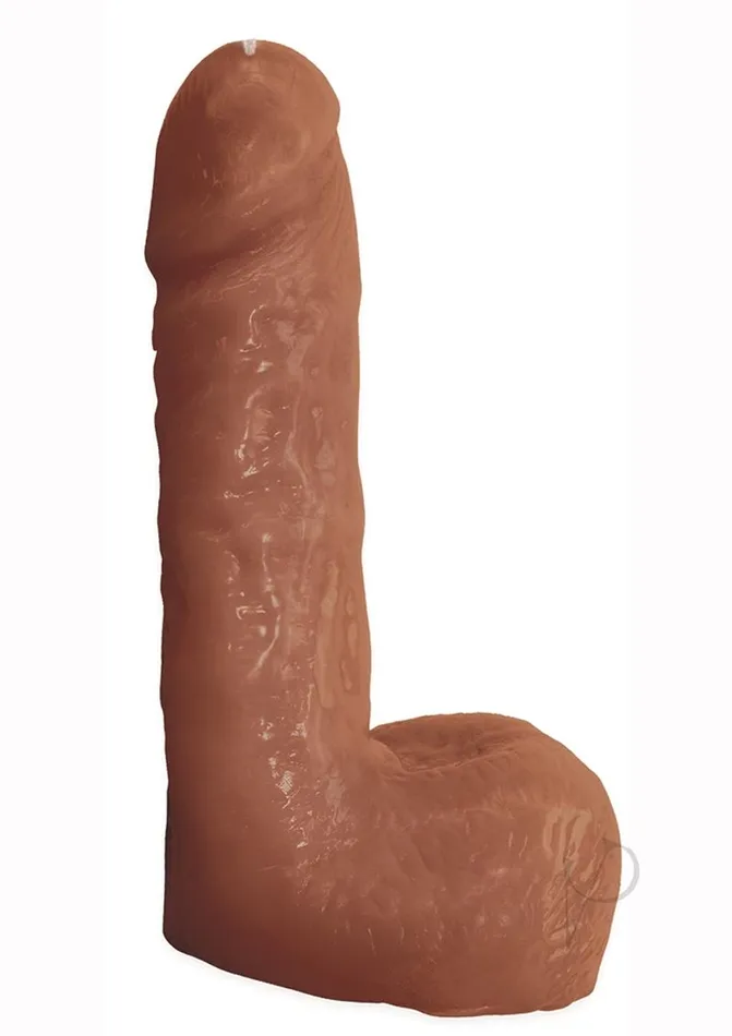 Natural Realskin Squirting Penis 1 Chocolate Natural Male Sex Toys