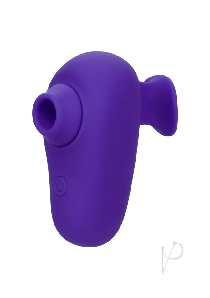 Neon Vibes The Kissing Vibe Rechargeable Silicone Clitoral Stimulator Purple Neon Vibes Vibrators