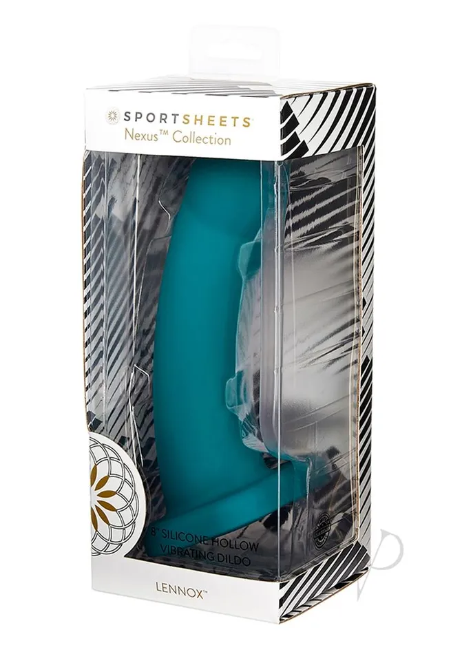 Nexus Collection Female Sex Toys Nexus Collection By Sportsheets LENNOX Silicone Hollow Vibrating Sheath Rechargeable Dildo 8in Green Nexus Collection Female Sex Toys Nexus Collection By Sportsheets LENNOX Silicone Hollow Vibrating Sheath Rechargeable Dildo 8in Green