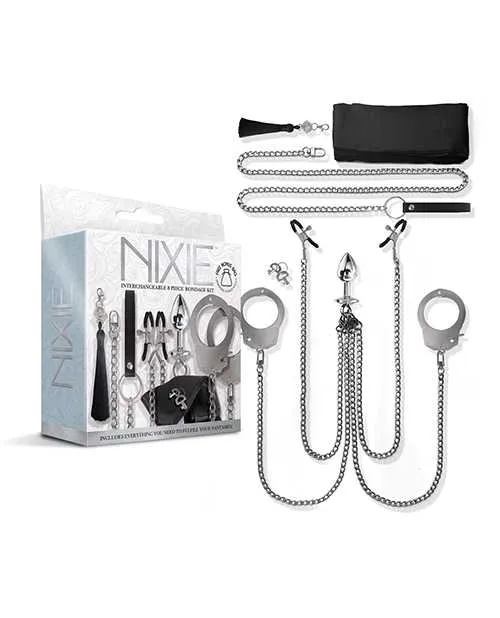 Nixie Couples Nixie Interchangeable 8 Pc Bondage Kit