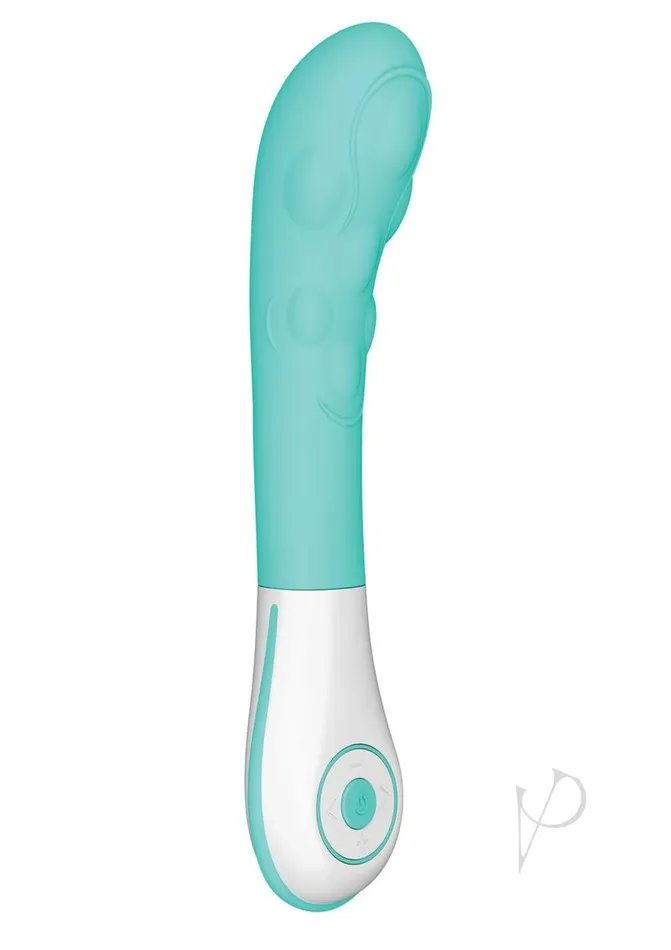 OVO Silkskyn Rechargeable Silicone Bumpy Vibrator AquaWhite Ovo Female Sex Toys OVO Silkskyn Rechargeable Silicone Bumpy Vibrator AquaWhite Ovo Female Sex Toys