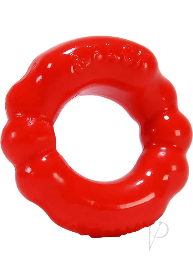 Oxballs Atomic Jock The 6 Pack Sport Cock Ring Red Oxballs Male Sex Toys