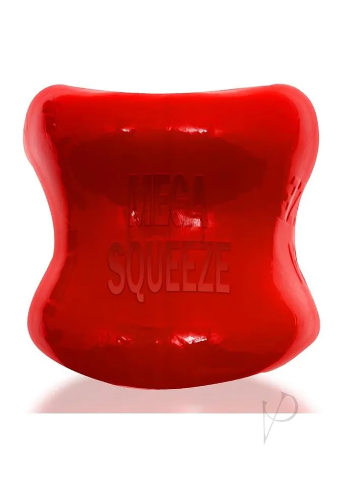 Oxballs Vibrators Oxballs Mega Squeeze Ergofit Ballstretcher Red