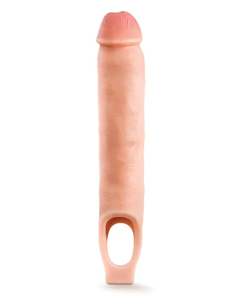 Performance Plus Male Sex Toys Performance Plus Silicone Cock Sheath Penis Extender 115in Vanilla