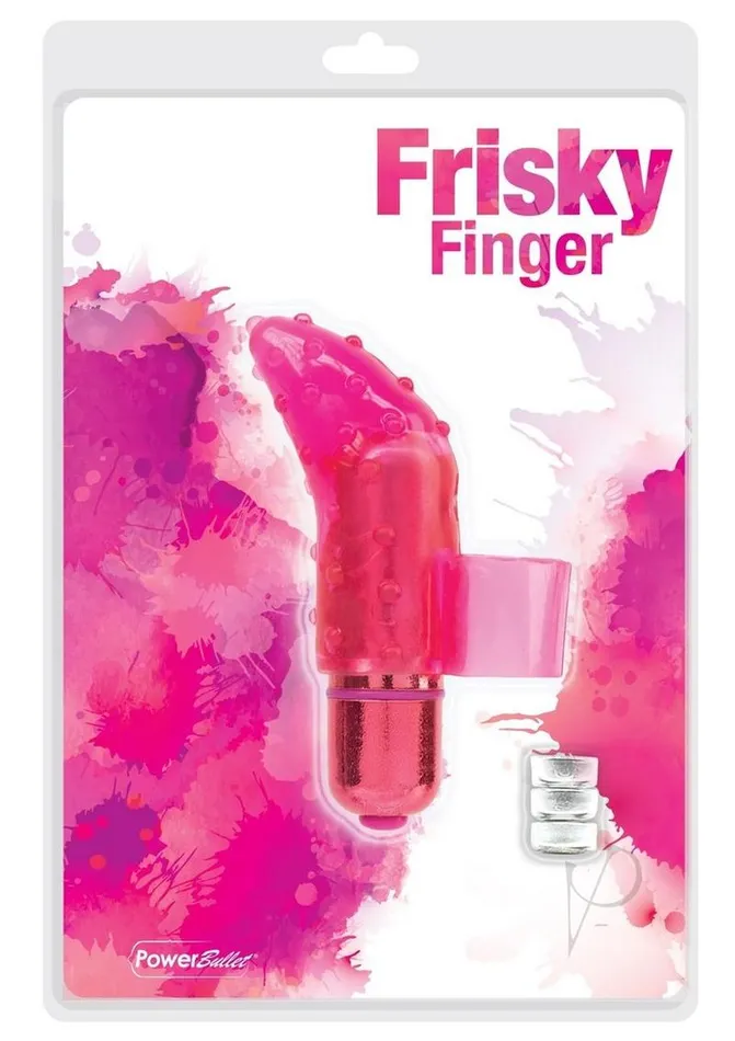 Powerbullet PowerBullet Frisky Finger Massager Pink Vibrators