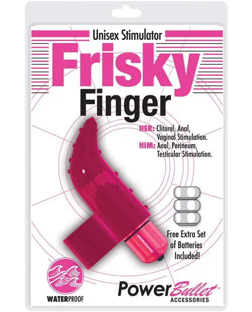 Powerbullet PowerBullet Frisky Finger Massager Pink Vibrators