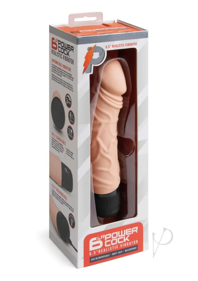 Powercocks Female Sex Toys Powercocks Silicone Rechargeable Realistic Vibrator 65in Vanilla Powercocks Female Sex Toys Powercocks Silicone Rechargeable Realistic Vibrator 65in Vanilla