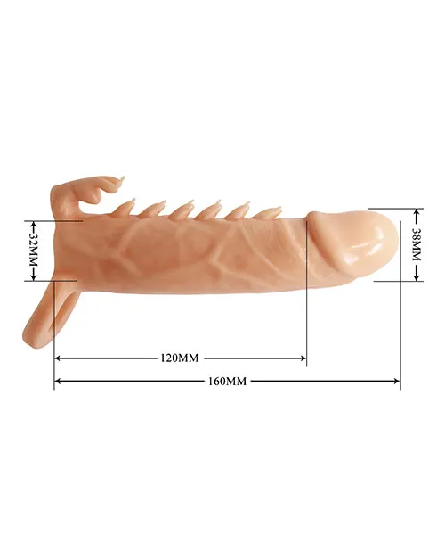 Pretty Love Male Sex Toys Pretty Love Emmitt 63 Penis Sleeve Ivory Pretty Love Male Sex Toys Pretty Love Emmitt 63 Penis Sleeve Ivory