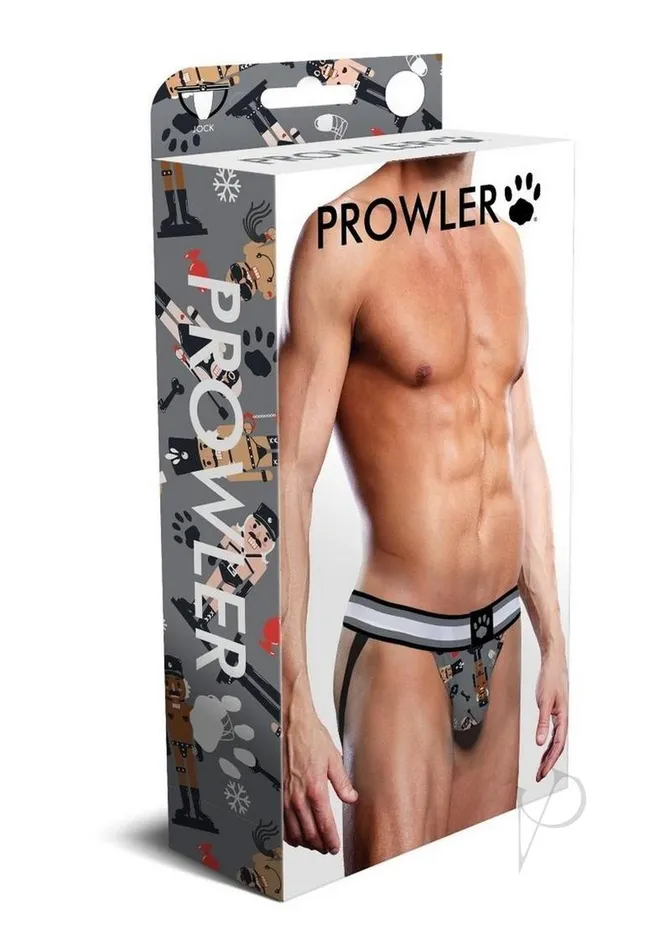 Prowler Nutcracker Jock Small GreyBlack Prowler Anal