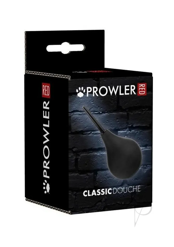 Prowler Red Anal Prowler RED Bulb Anal Douche Medium Black