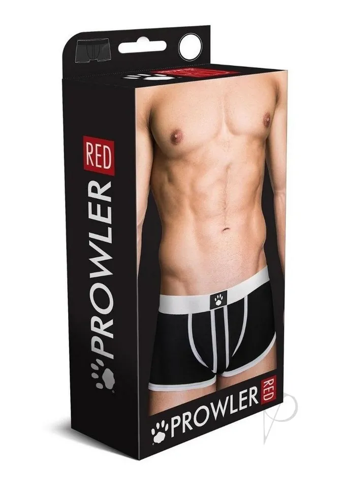 Prowler RED AssLess Trunk Medium WhiteBlack Prowler Red Anal