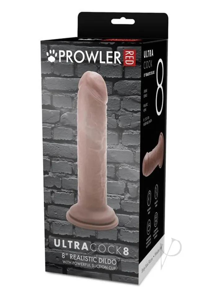 Prowler RED Ultra Cock Realistic Dildo 8in Caramel Prowler Red Female Sex Toys Prowler RED Ultra Cock Realistic Dildo 8in Caramel Prowler Red Female Sex Toys