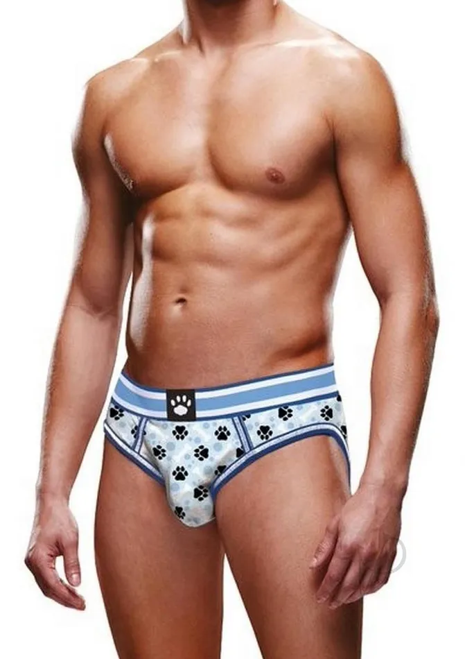 Prowler Vibrators Prowler Blue Paw Open Brief XL Prowler Vibrators Prowler Blue Paw Open Brief XL