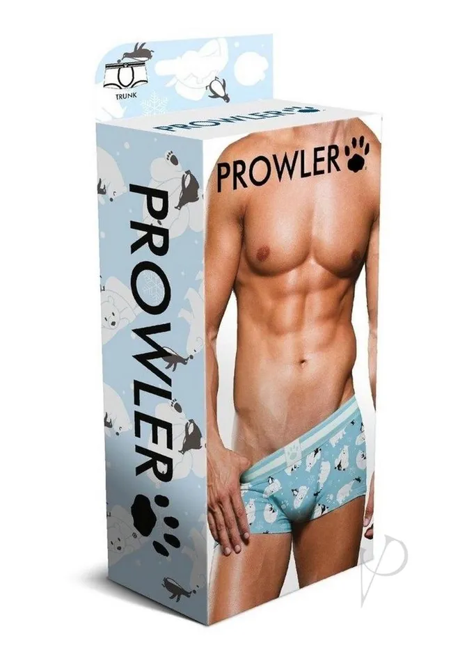 Prowler Vibrators Prowler Winter Animals Trunk Large BlueWhite