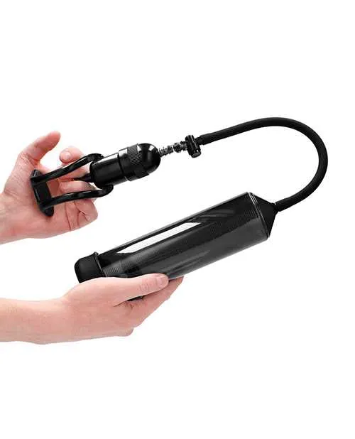 Pumped Pumped By Shots Deluxe Beginner Penis Pump Black Male Sex Toys