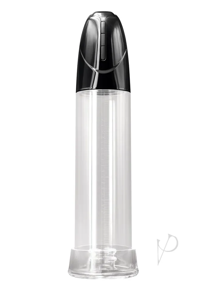 Renegade IQ Rechargeable Penis Pump ClearBlack Renegade Male Sex Toys