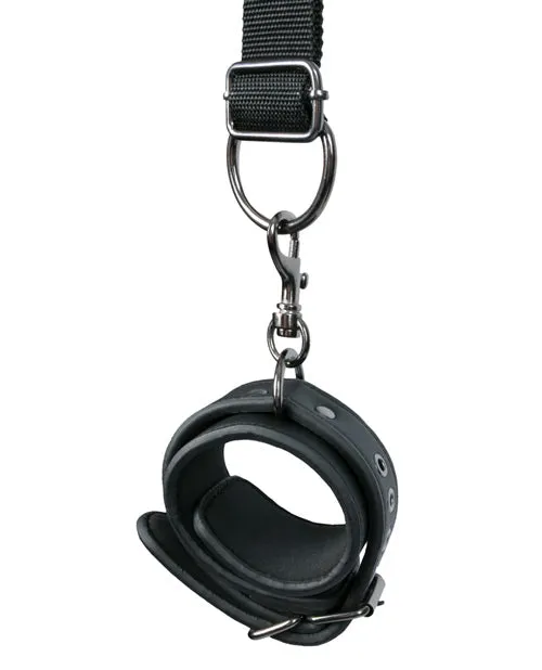 Restraints Easy Toys Easy Toys Over The Door Wrist Cuffs Black Restraints Easy Toys Easy Toys Over The Door Wrist Cuffs Black
