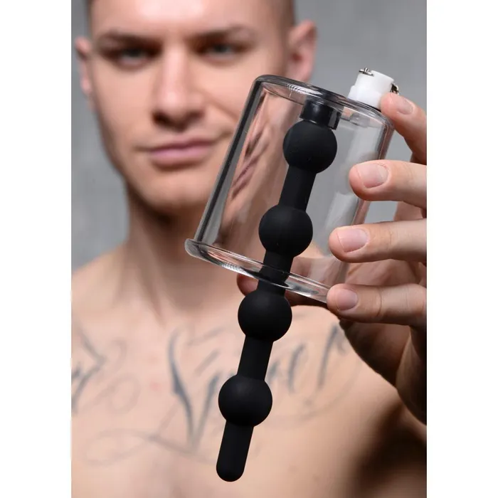 Rosebud Cylinder with Beaded Silicone Insert Tom of Finland Female Sex Toys Rosebud Cylinder with Beaded Silicone Insert Tom of Finland Female Sex Toys