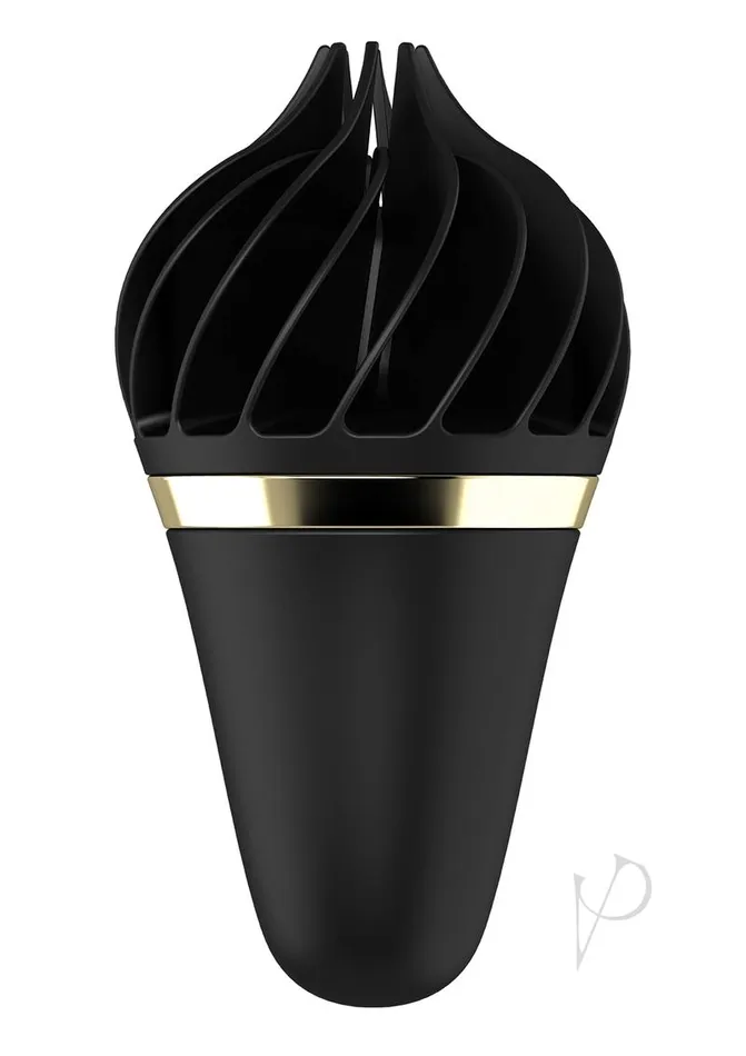 Satisfyer Vibrators Satisfyer Sweet Treat Silicone Clitoral Vibrator BlackGold